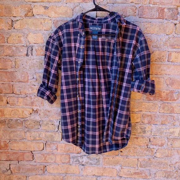 Plaid button down - Picture 2 of 4